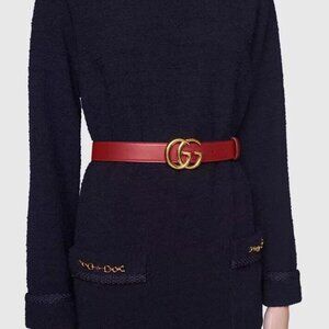 NIB Authentic  Gucci GG Marmont belt